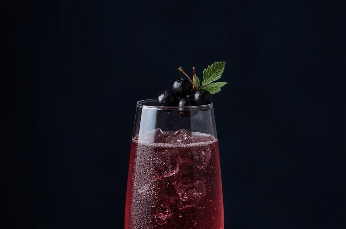 Blackcurrant Old-Fashioned